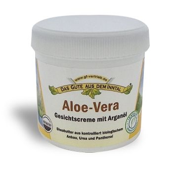 Aloe Vera Gesichtscreme mit Arganöl 200 ml
